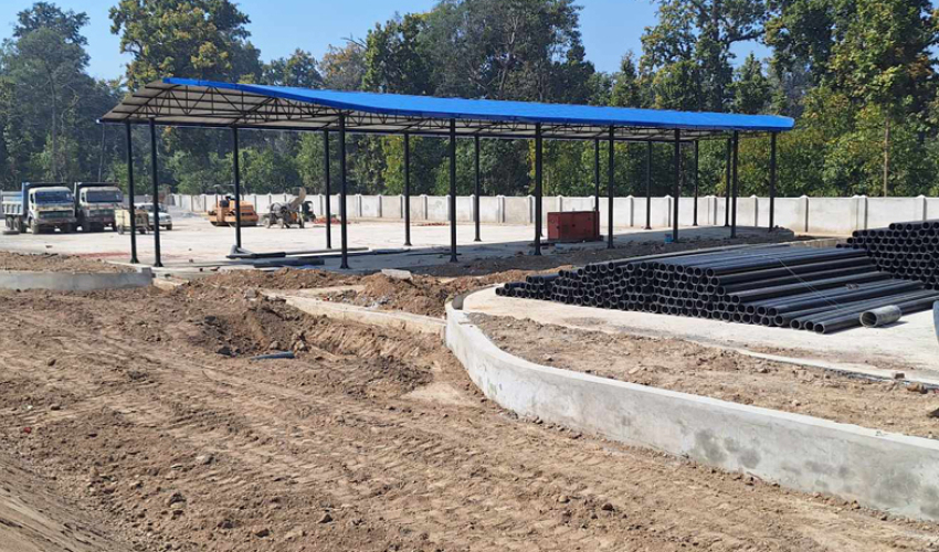 धनगढीमा एकीकृत फोहरमैला व्यवस्थापन केन्द्रको निर्माण अन्तिम चरणमा