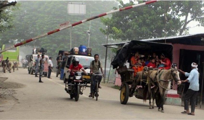 नेपाल–भारत सीमा आज देखी ३ दिन बन्द हुने