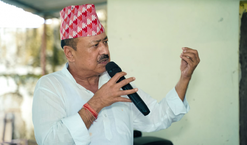 बालविकास कक्षामा विद्यार्थी भर्ना दर बढाउन नगर प्रमुख हमालको आग्रह