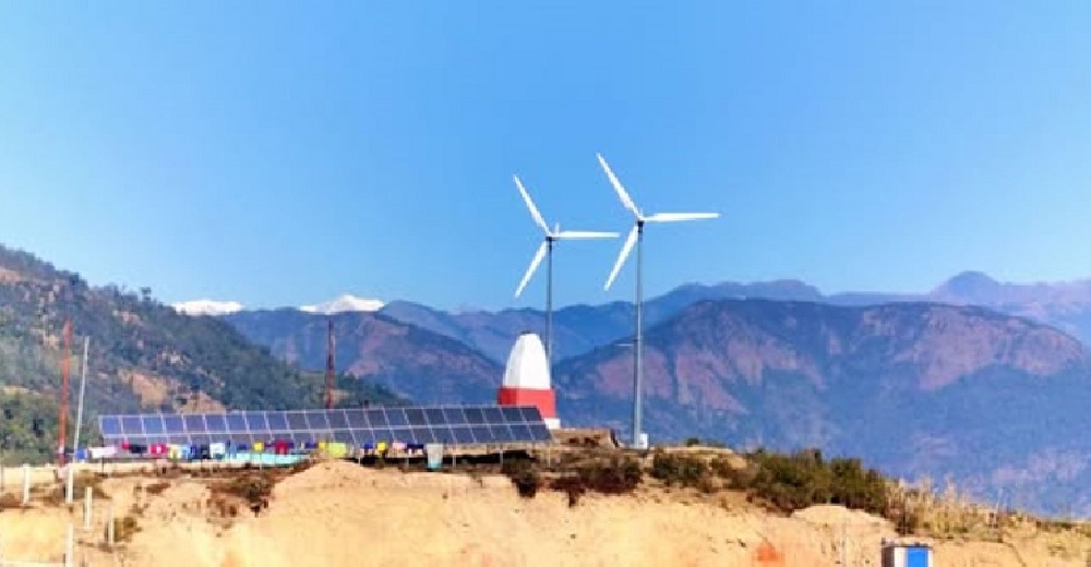 अछामको कमलबजारमा हावाबाट निकालिएको विजुली उत्पादन बन्द