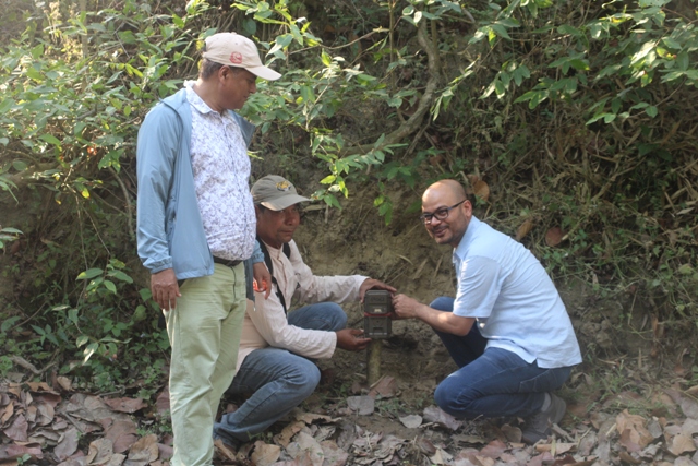 कन्चनपुरका सामुदायिक वनमा देखिन थाले चितुवा, स्वचालीत क्यामेरा जडान