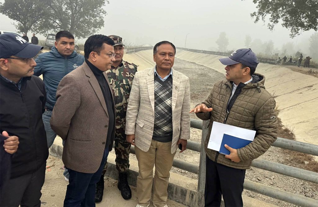 टनकपुर ब्यारेजबाट नेपालतर्फ पानी छाड्न भारतसँग समन्वय भइरहेको छ : मन्त्री घिसिङ