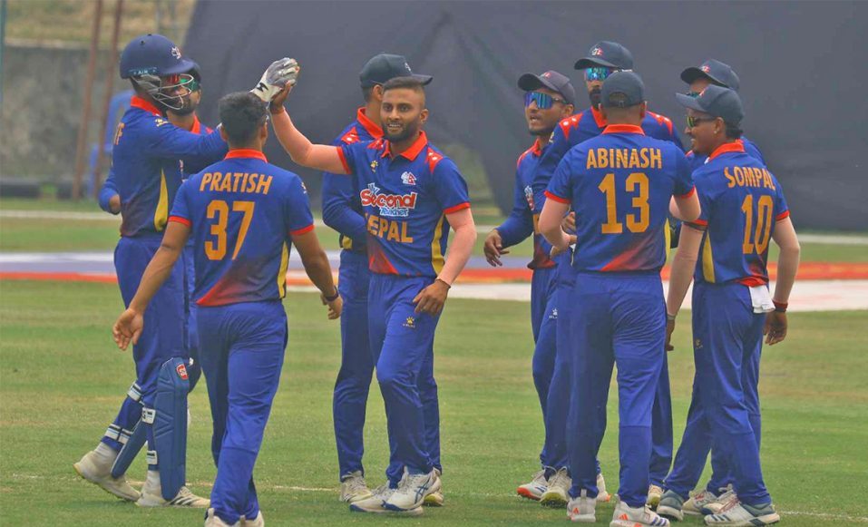 वेस्ट इन्डिज ‘ए’ विरुद्ध अन्तिम खेलमा नेपाल ६ विकेटले विजयी