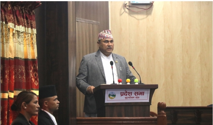 सुदूरपश्चिम सरकारको नीति तथा कार्यक्रम प्रदेश सभाबाट पारित