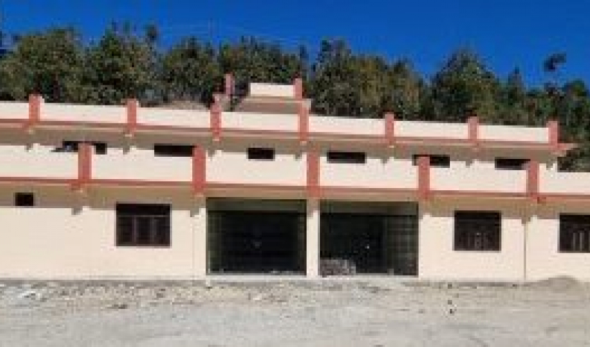 डडेल्धुरामा २ करोड ६१ लाखमा निर्मित औद्योगिक ग्रामको भवन प्रयोगविहीन