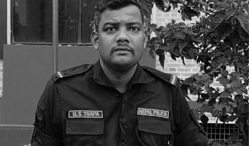 प्रहरी जवान उत्तम थापाको हत्या गर्ने विरुद्ध मुद्दा दर्ता