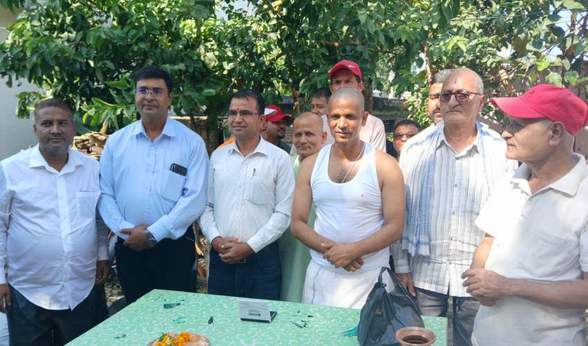 अत्तरियका युवा लोकराज पाण्डेले गरे मरणोपरान्त आँखा दान गर्ने घोषणा