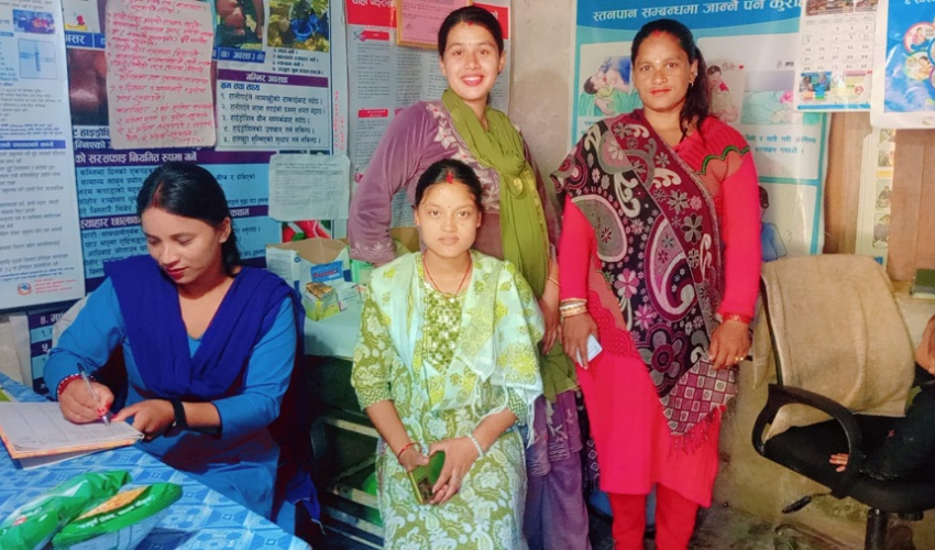 बाजुराको बुढीगङ्गाका स्वास्थ्य संस्था एक जना कर्मचारीको भरमा