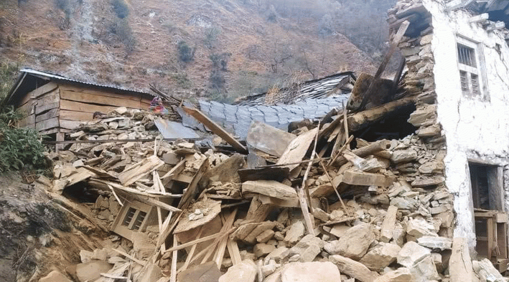 सुदूरपश्चिम र कर्णाली प्रदेश भूकम्पको उच्च जोखिममा