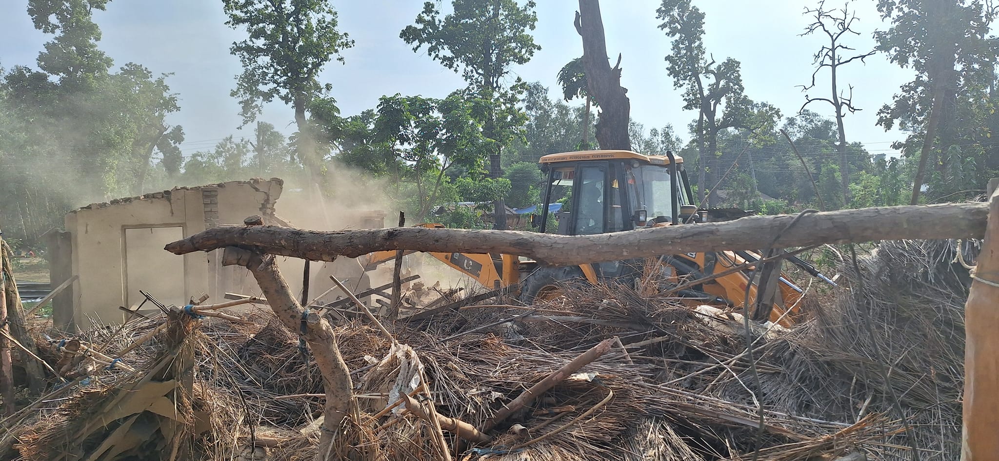 कैलालीमा चार सय हेक्टर बढी अतिक्रमित वन क्षेत्र खाली