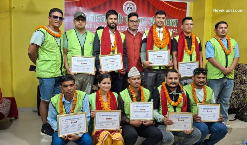 अनलाइन टिभी पत्रकार संघ सुदूरपश्चिमको अध्यक्षमा जोशी