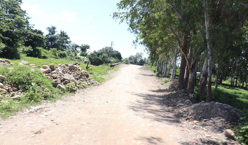 चौकिडाँडा फल्टुडे सडक : ठेकेदार सँग तमसुक गर्दा पनि कामले गति लिएन