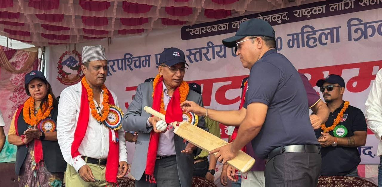 धनगढीमा सुदूरपश्चिम स्तरीय यू–१९ महिला क्रिकेट सुरु