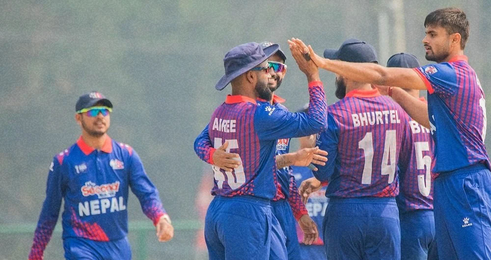 नेपाल माल्दिभ्सविरुद्ध १३८ रनले विजयी, बोहराले लिए ६ विकेट
