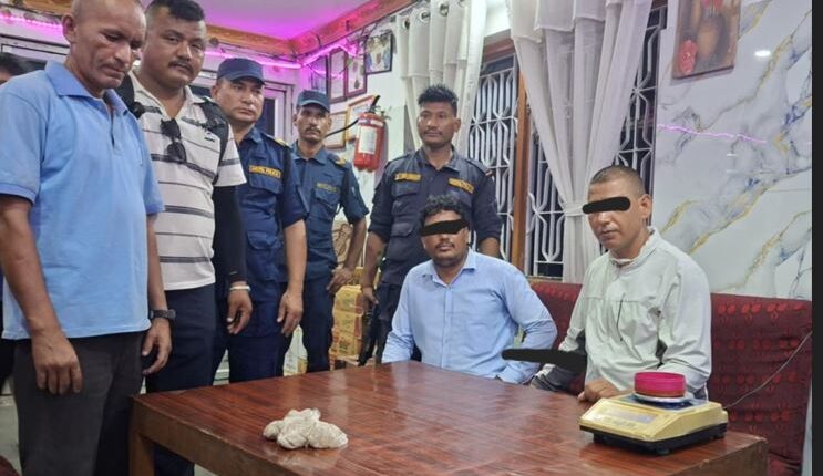 कञ्चनपुरमा ठूलो मात्राको खैरो हेरोईनसहित युवा परिषद्का अध्यक्ष पक्राउ