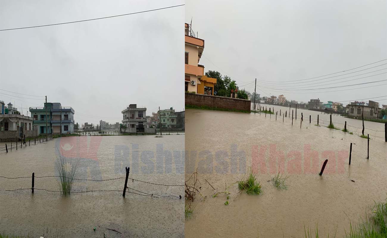 सुदूरपश्चिममा निरन्तर भारी वर्षा, नदी तटीय क्षेत्रमा हाई अलर्ट जारी