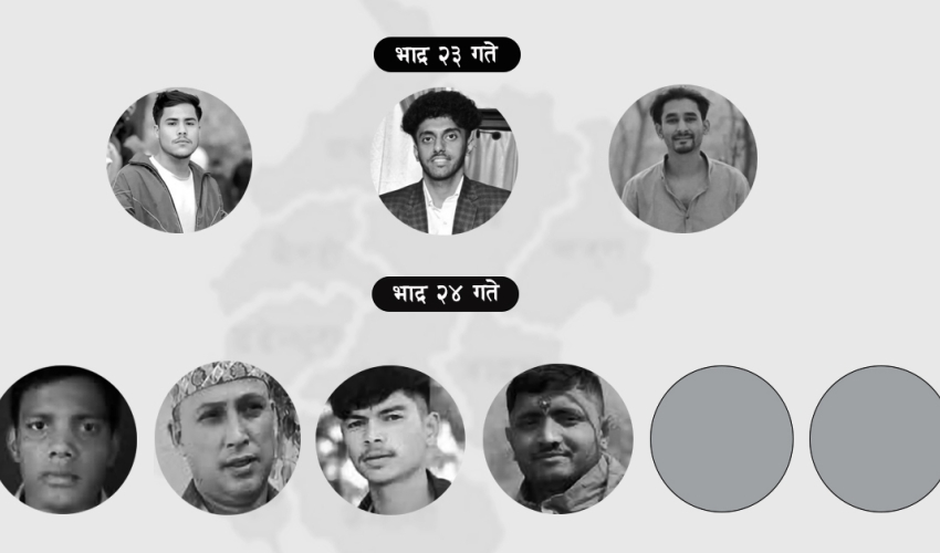 सुदूरपश्चिमका नौ जनाको जेन–जी पुस्ताको प्रदर्शनका क्रममा ज्यान गयो