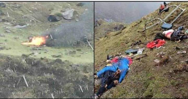 मनाङ एयरको हेलिकप्टर दुर्घटनामा ६ जनाकै मृत्यु