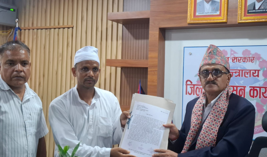 गेटामा स्वास्थ्य विज्ञान विश्वविद्यालय सञ्चालनको माग राख्दै प्रधानमन्त्रीलाई ज्ञापनपत्र