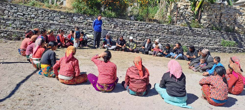 समाज रूपान्तरणका लागि बाजुराका गाउँबस्तीमा कचहरी