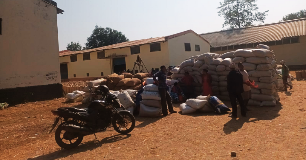 कञ्चनपुरमा धानखरिद नहुँदा कृषक चिन्तित