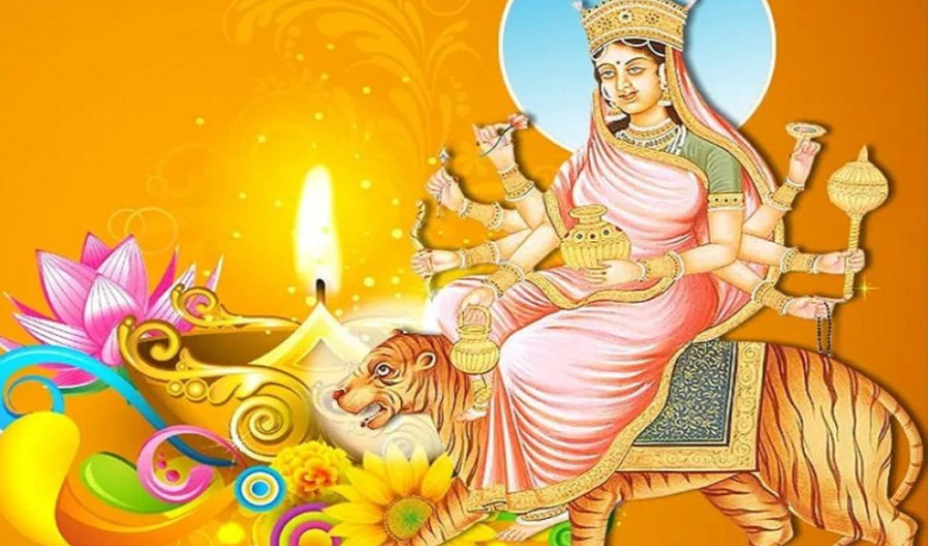 नवरात्रको चौथो दिन: कुष्माण्डा देवीको पूजाआराधना गरिँदै
