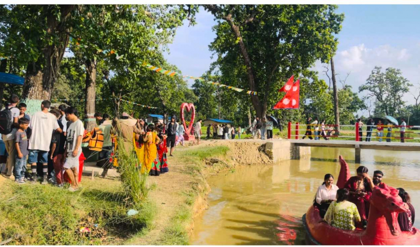 भजनीको लौटैया ताल पर्या–पर्यटनको नयाँ गन्तव्य बन्दै