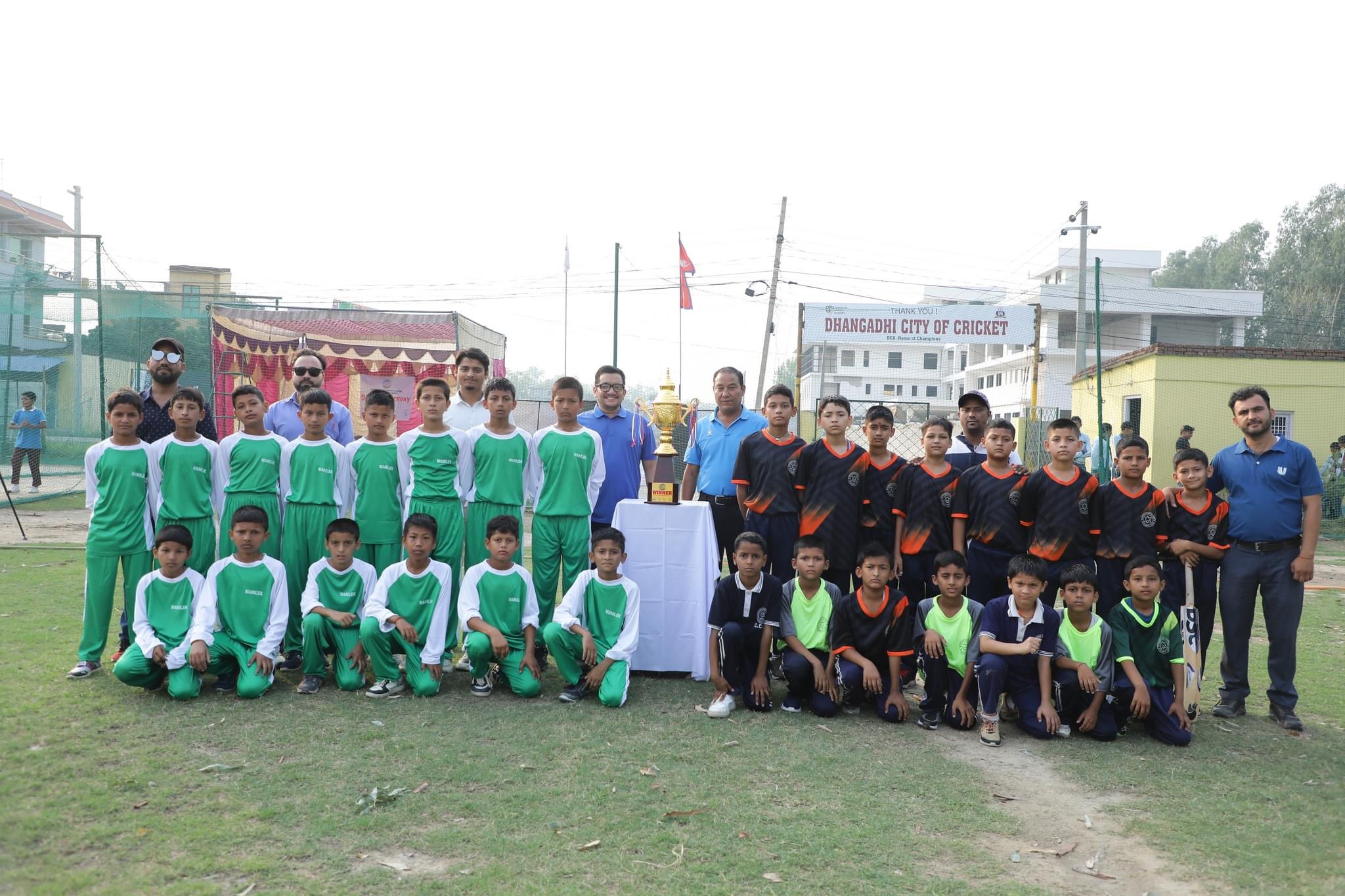 कक्षा ६ मुनिका विद्यार्थीको क्रिकेट प्रतियोगितामा मणिलेकको विजयी सुरुवात