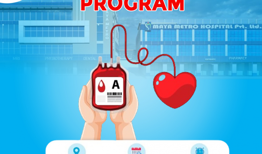 धनगढीको माया मेट्रो अस्पतालले रक्तदान कार्यक्रमको आयोजना गर्ने