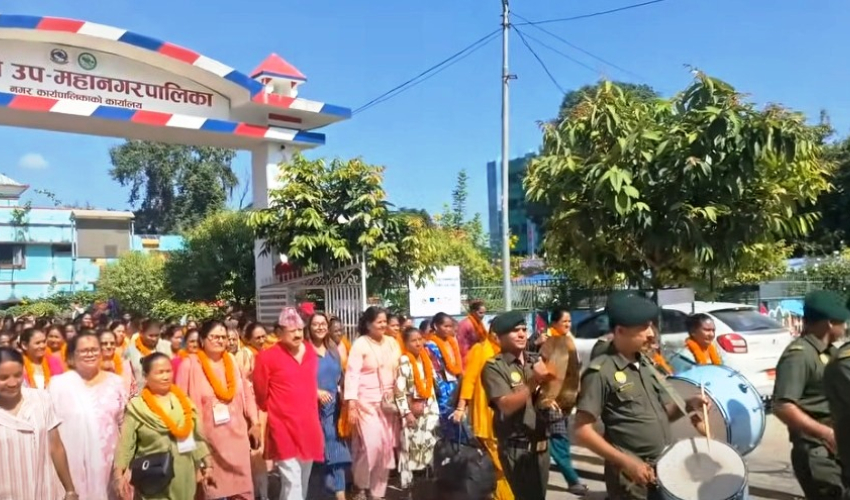 धनगढीले १५० जना एकल महिलालाई मुक्तिनाथ दर्शन गर्न पठायो