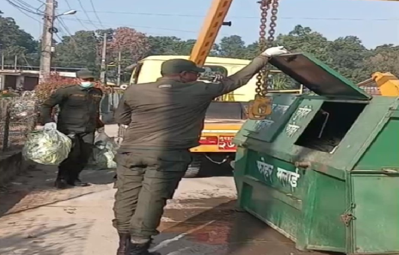 अत्तरियामा भेटिएको अत्याधिक विषादीयुक्त तरकारी नष्ट