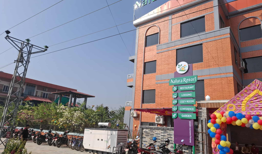 धनगढीका बिमा व्यवसायी भट्टले खोले १० करोडको लगानीमा न्याचुरा रिसोर्ट