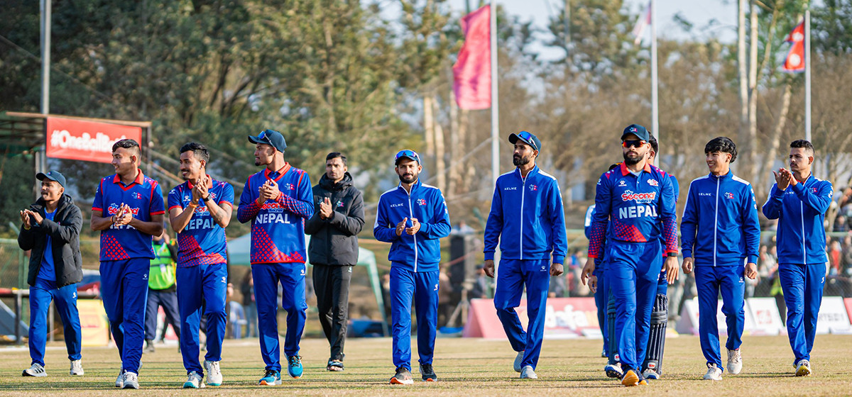 त्रिकोणात्मक टी–२० आई सिरिजमा आज नामिबियासँग खेल्दै नेपाल
