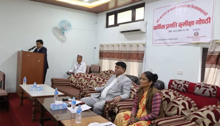 कर्मचारीलाई भौतिक पूर्वाधार मन्त्री पालको निर्देशन : मार्गचित्रसहित काम शुरू गर्नुस्