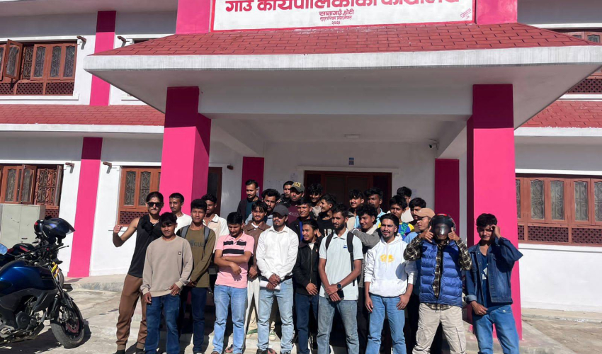 डोटीको पूर्वीचौकी गाउँपालिकामा तालाबन्दी