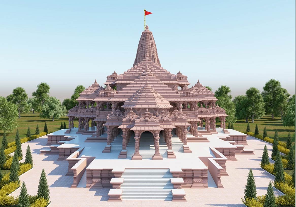 अयोध्या राम मन्दिरमा आज प्राण प्रतिष्ठा, ७ हजारभन्दा बढी बिशिष्ट पाहुना पुग्दै