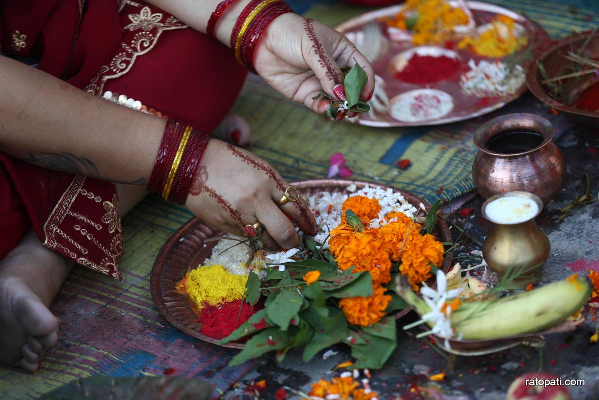 आज भाद्र शुक्ल पञ्चमी : सप्त ऋषिको पूजाआराधना गरिँदै
