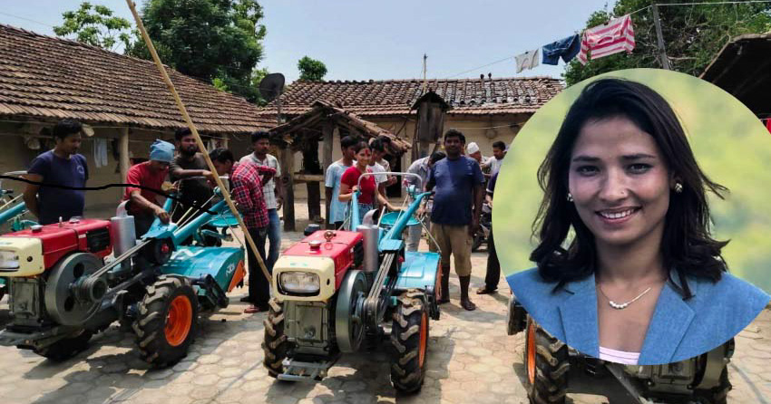 कैलाली कञ्चनपुरमा किसानलाई पावरटिलर दिने भन्दै रकम उठाउने सुशिला पक्राउ