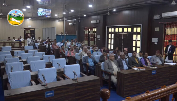 प्रतिपक्षी दलको बहिष्कारका बिच सुदूरपश्चिम स्थानीय सेवा गठन सम्बन्धी विद्येयक पारित