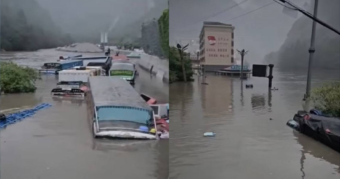 भोटेकोसीको बाढीमा ३ प्रहरीसहित १७ जना बेपत्ता
